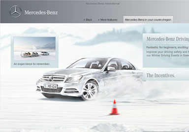 Mercedes-Benz Winter Driving Events
